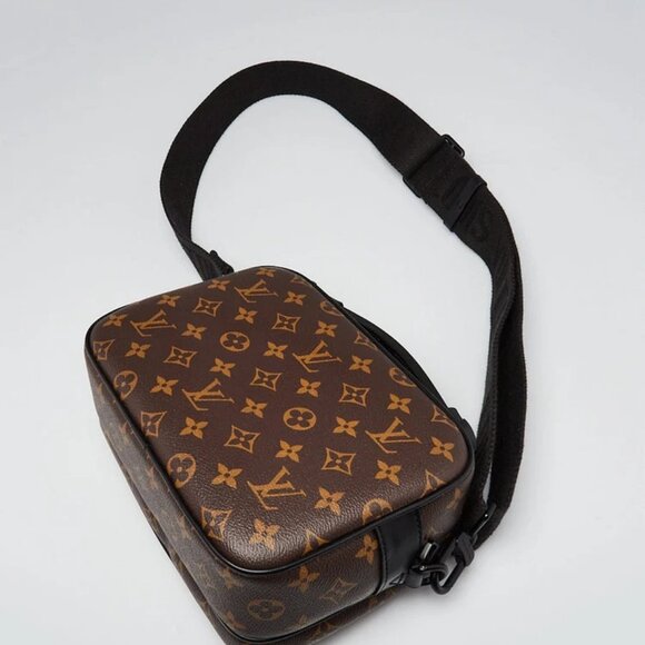 Louis Vuitton Monogram Macassar Canvas S Lock Messenger Bag - Picture 3 of 12